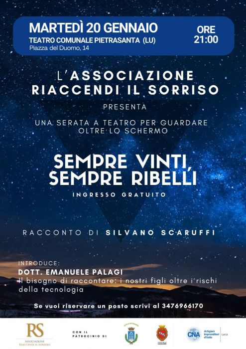 Una serata a teatro per guardare oltre lo schermo
